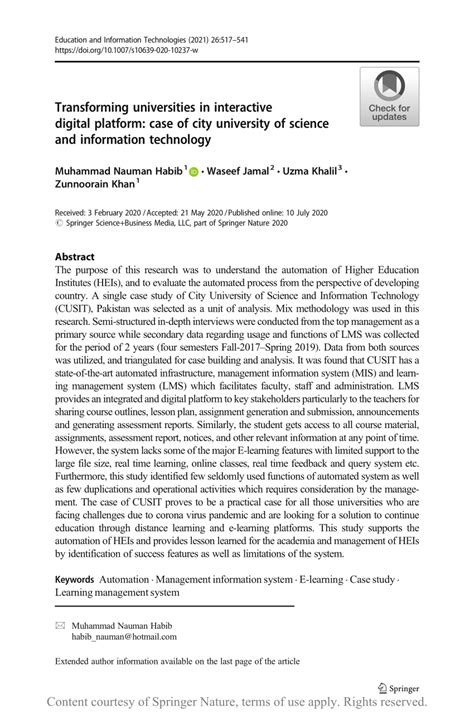 cusit lms|Transforming universities in interactive digital platform.